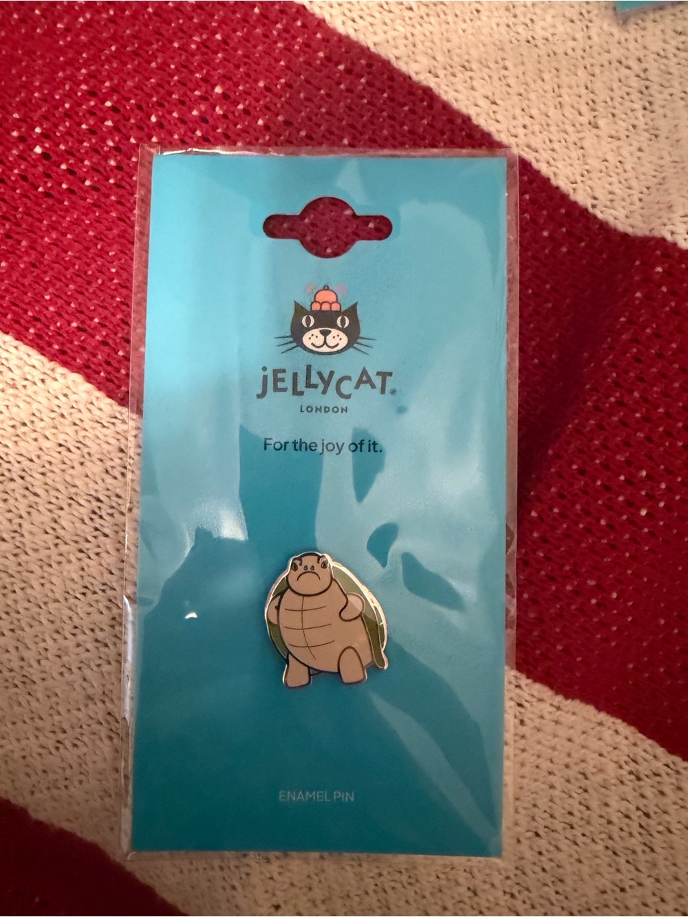 Jellycat Timmy Turtle Enamel Pin